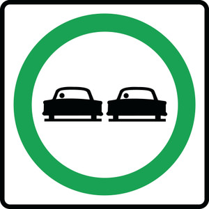 RB-35 Reflective Sign 60x60 cm