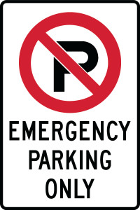 RB-58 Reflective Sign 60x90 cm