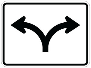 RB-61tLR Reflective Sign 45x60 cm