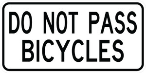 RB-66t Reflective Sign 30x60 cm