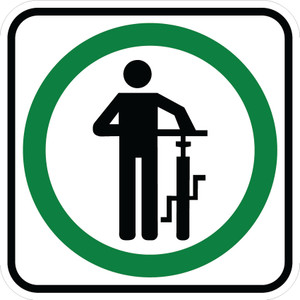 RB-70 Reflective Sign 30x30 cm