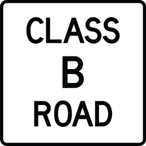 RB-77 Reflective Sign 60x60 cm