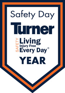 T191 Turner Safety Day Banner 42"x60"