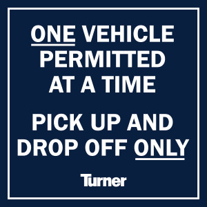 T203 One Vehicle Permitted At A Time. Pick Up And Drop Off Only 36"x36"