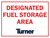 T080 Designated Fuel Storage Area 18"x24"