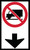 RB-39 Reflective Sign 90X150 cm