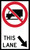RB-39A Reflective Sign 90X150 cm