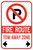 SFR-21 Reflective Sign 30x45 cm