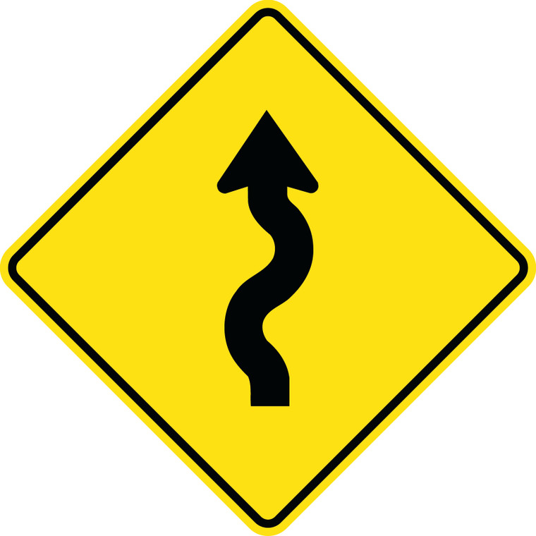 WA-6L Reflective Sign 60x60 cm
