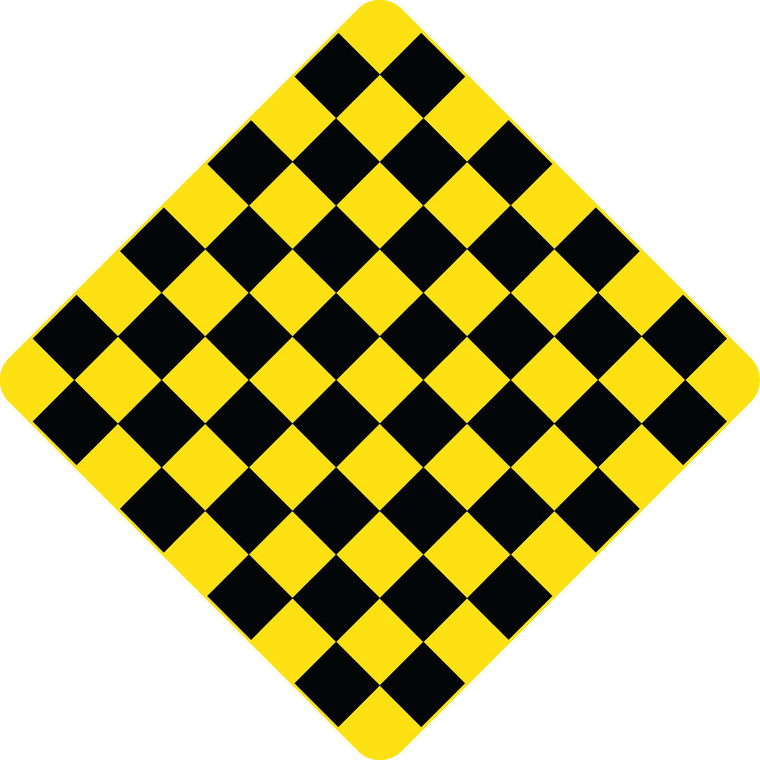 WA-8 Reflective Sign 75x75 cm