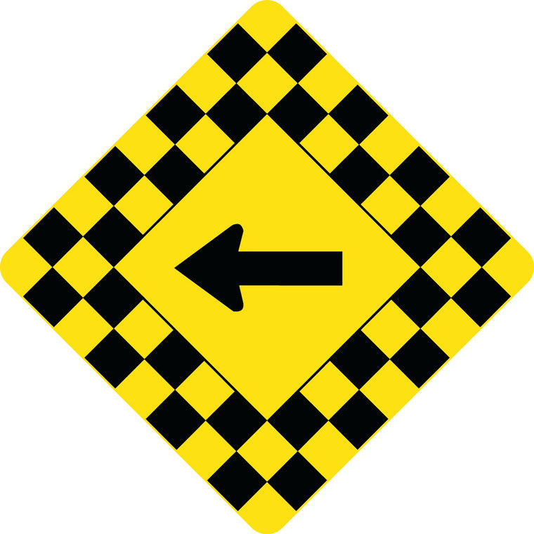 WA-8L Reflective Sign 90x90 cm
