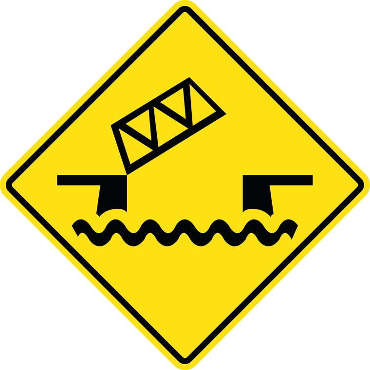 WA-30 Reflective Sign 90x90 cm