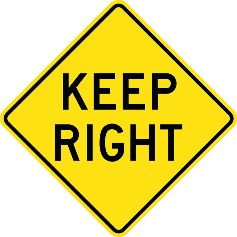 WB-6 Reflective Sign 60x60 cm