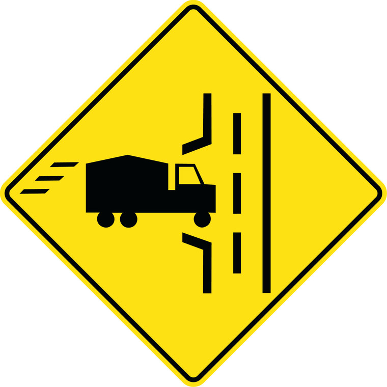 WC-8L Reflective Sign 75x75 cm