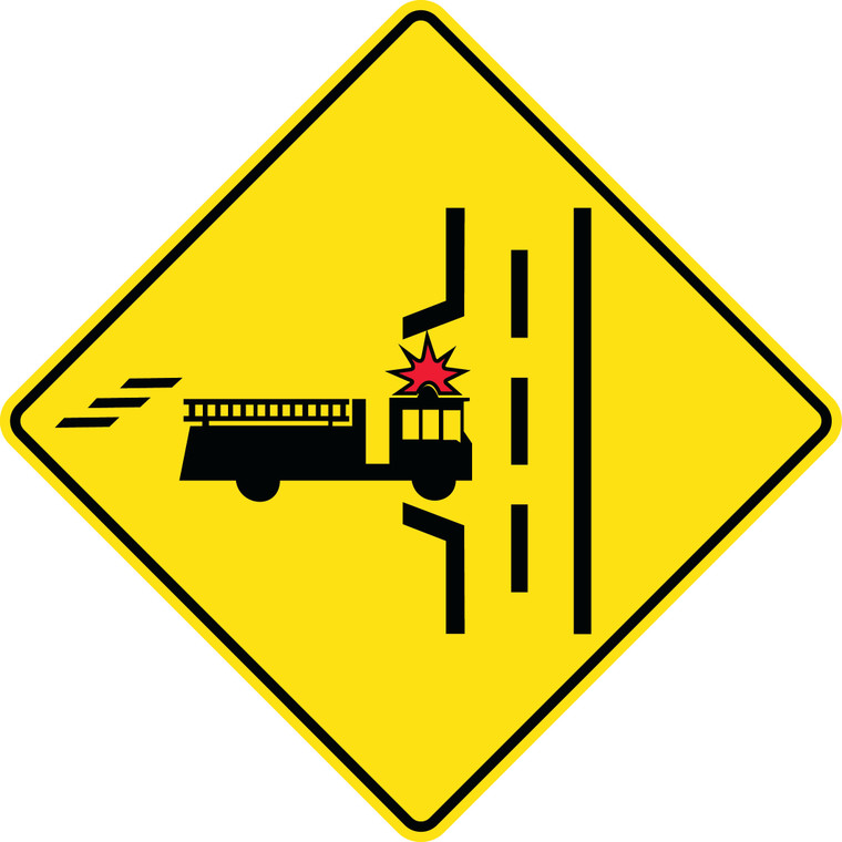 WC-25L Reflective Sign 75x75 cm