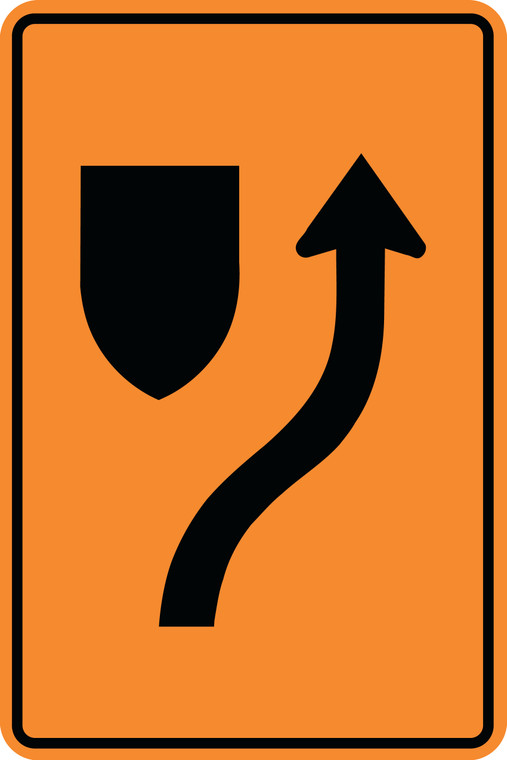 TC-25L Reflective Sign 60x90 cm