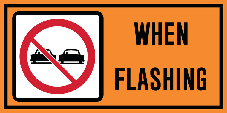 TC-27 Reflective Sign 75x150 cm