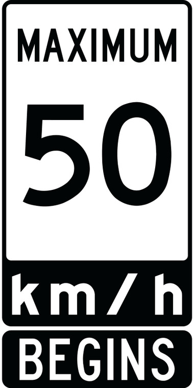 RB-3 Reflective Sign 60x120 cm