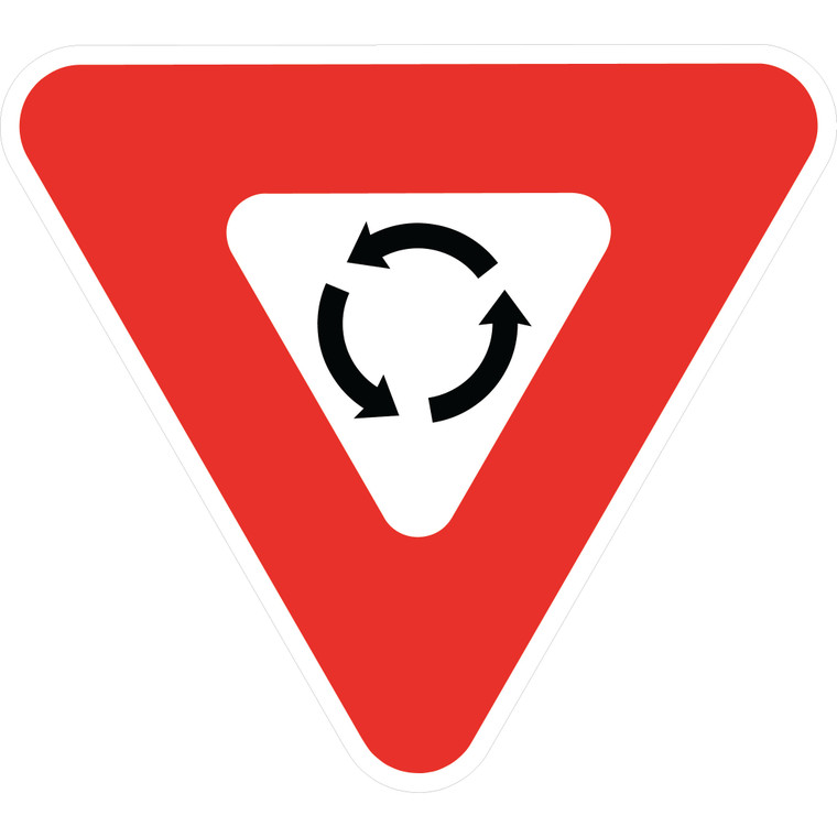 RB-7TAC Reflective Sign 75x75x75 cm