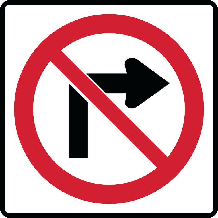 RB-11 Reflective Sign 60x60 cm