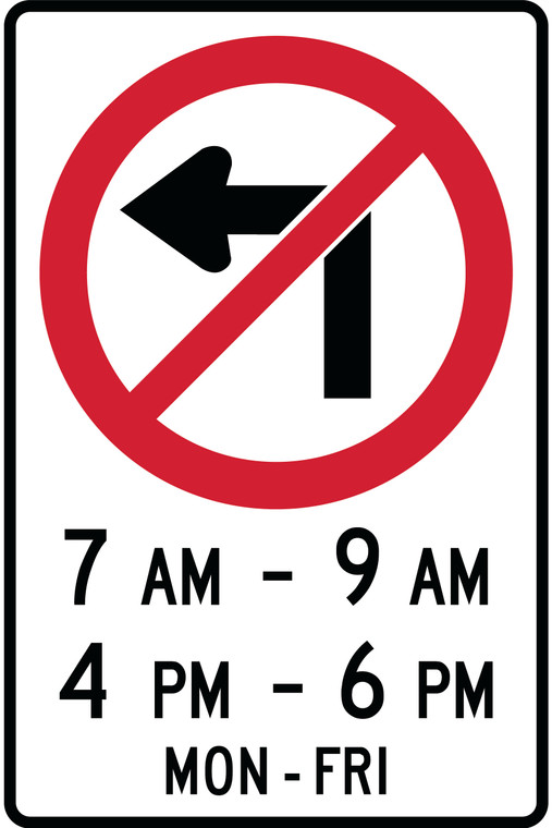 RB-12A Reflective Sign 60x90 cm