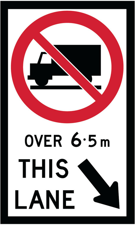 RB-40A Reflective Sign 90X150 cm