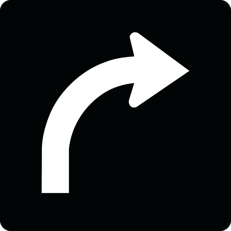 RB-42 Reflective Sign 60x60 cm