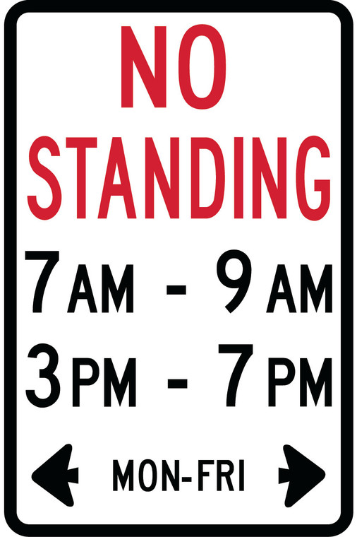 RB-54A Reflective Sign 30x45 cm