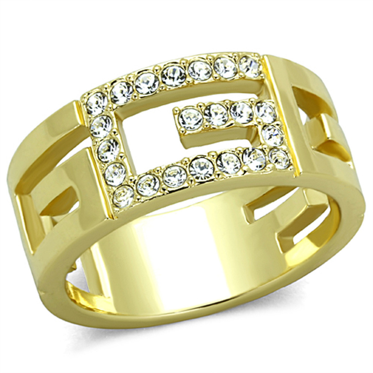 18K Gold Plated Letter G Ring for Men - China Letter Ring and Men Ring  price | Made-in-China.com
