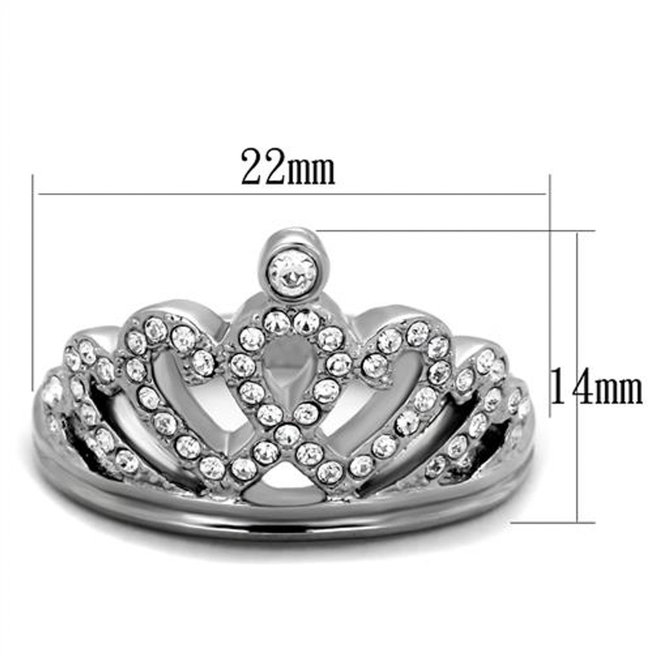 Buy AVNI by Giva 925 Oxidised Silver Queen's Crown Ring, Adjustable at  Rs.2798 online | Jewellery online
