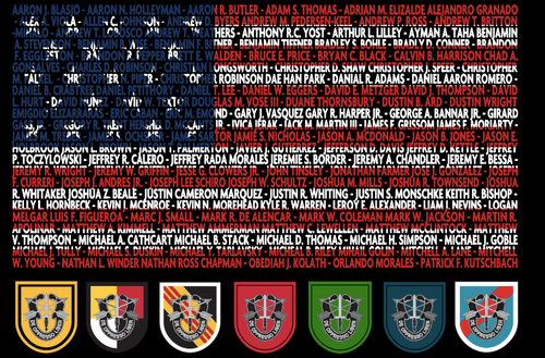 SF GWOT MEMORIAL T-SHIRT