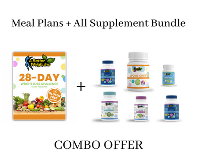 28-Day Challenge Ebook - Gluten-Free Edition + Supplements Bundle