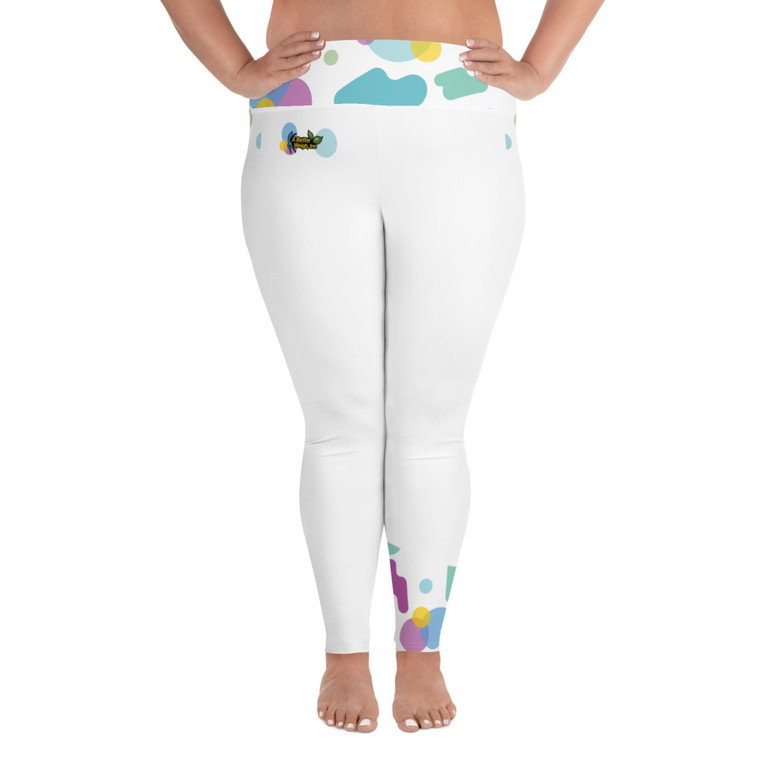 All-Over Print Plus Size Leggings