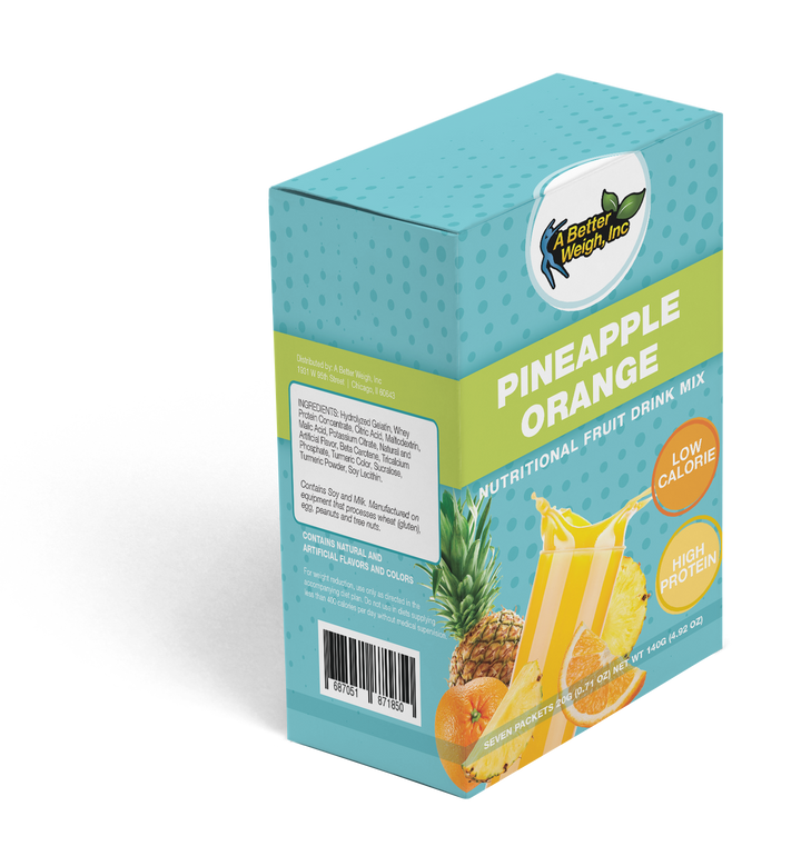 Pineapple-Orange Fruit Protein Drink