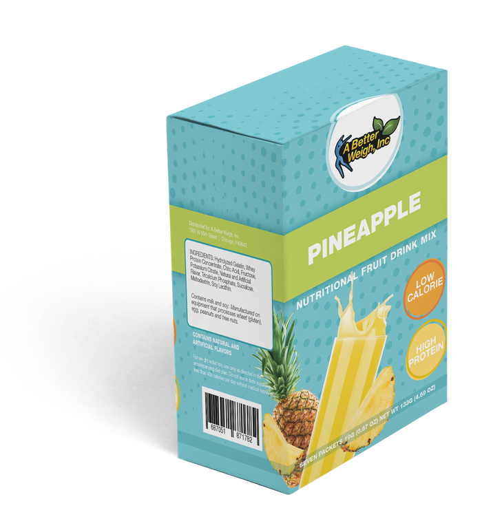 Pineapple Fruit Protein Drink