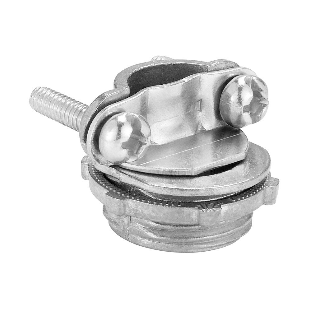 1/2 in. Non-Metallic Twin-Screw Clamp Connector (100 Pack)