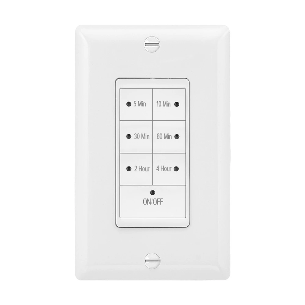 7 Button Countdown Timer Switch, Maximum 4 hours Delay