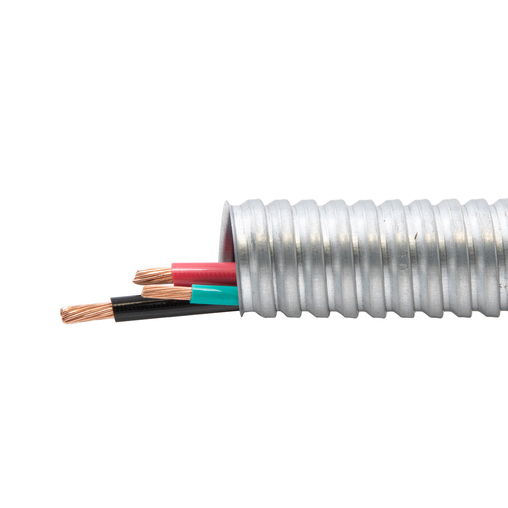 Large Conduit 3/4 in. x 25 ft. Galvanized Steel Flexible Electrical Conduit