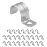 1 in. Rigid or RMC Push-On 1-Hole Pipe Straps for Conduit Installation (25 Pack)