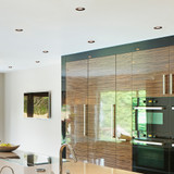 4 in. Retrofit Recessed LED Downlight, Black Trim, 800 Lumens, 5 CCT Color Selectable 2700K-5000K