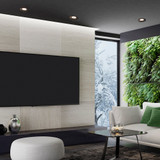 5 in. and  6 in. 5 CCT Retrofit Recessed LED Downlight, Black Trim, 1100 Lumens, Color Selectable 2700K-5000K