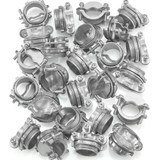 1 in. Non-Metallic Twin-Screw Clamp Connector for NM Sheathed Cable Conduit (25 Pack)
