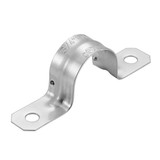 3/4 in. Electrical Metallic Tube (EMT) Push-On 2-Hole Pipe Straps for Conduit Installation (100 Pack)