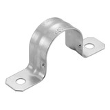 1 in. Rigid or RMC Push-On 2-Hole Pipe Straps for Conduit Installation (25 Pack)