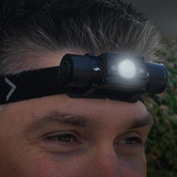 LED Flashlight & Adjustable Headband Headlamp, Safety Kit 4 Mode Flashlight 1350 Lumens 6000K, 5 Mode Headlight 450 Lumens 7500K, Rechargeable