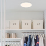 14 in. LED Flush Mount Ceiling Light, 5 CCT 2700K-5000K, 2500 Lumens