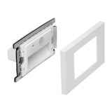  Horizontal LED Motion Sensor Step Light, Indoor/Outdoor Stair Light, 3 CCT Color Selectable 3000K/4000K/5000K, White (2 Pack)