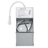4 in. Slim Square Recessed Anti-Glare LED Downlight, Bronze Trim, Canless IC Rated, 1000 Lumens, 5 CCT 2700K-5000K