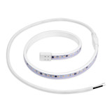 24 in. LED Under Cabinet Strip Light, Hardwired, 920 Lumens, 3000K Warm White, White, 120V Cove Light