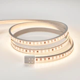 72 in. Hardwired, White, Integrated LED, Under Cabinet Light, 2760 Lumens, 3000K Warm White, 120-Volt Cove Light